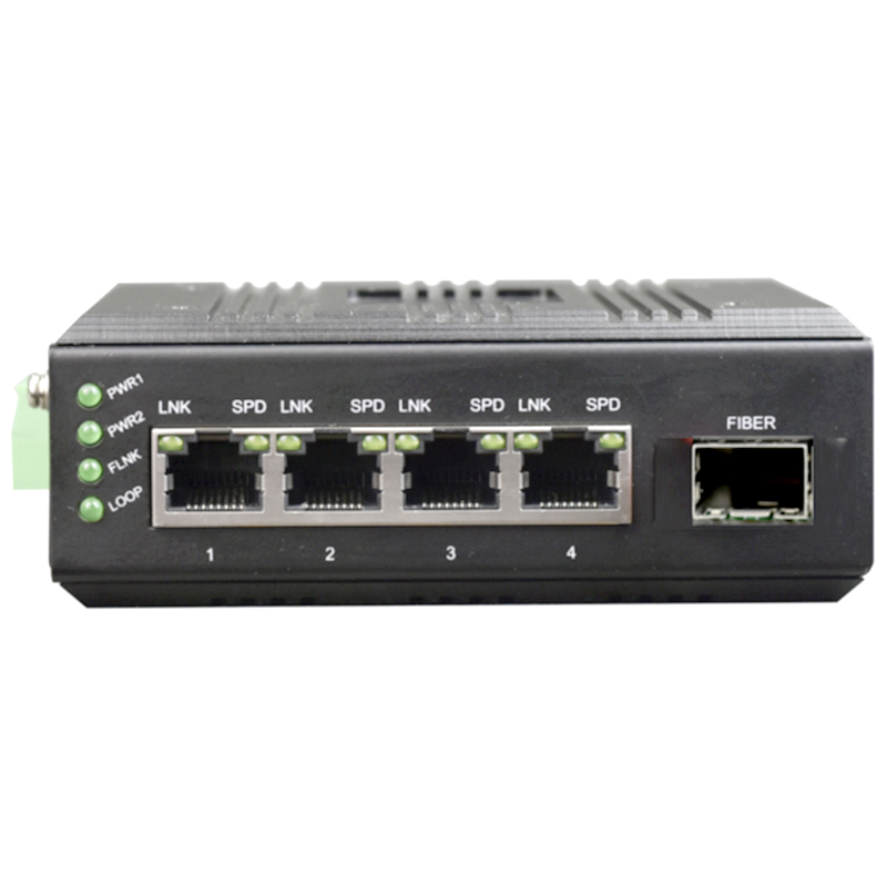 SG-GW4G8-D管理型工業(yè)軌式三層交換機